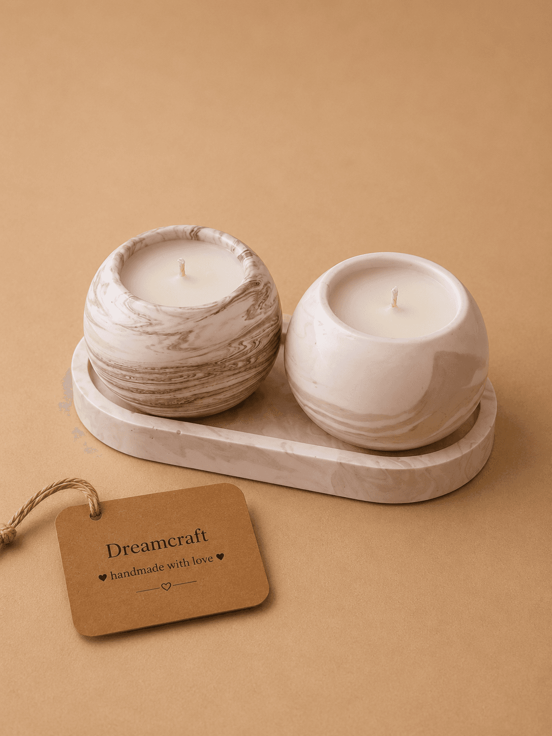 Oval Jars with coaster