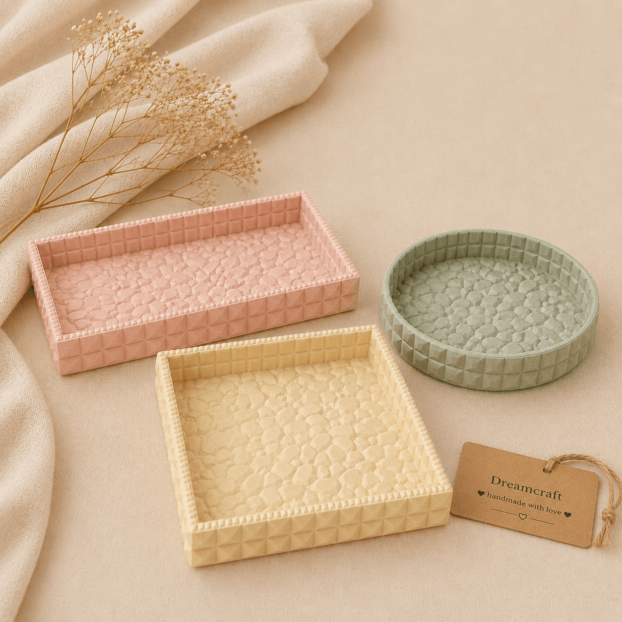 Textured Trinket Trays — image 1 of 1