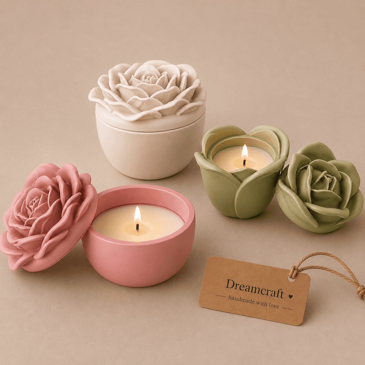 Flower Jar candles — image 1 of 1