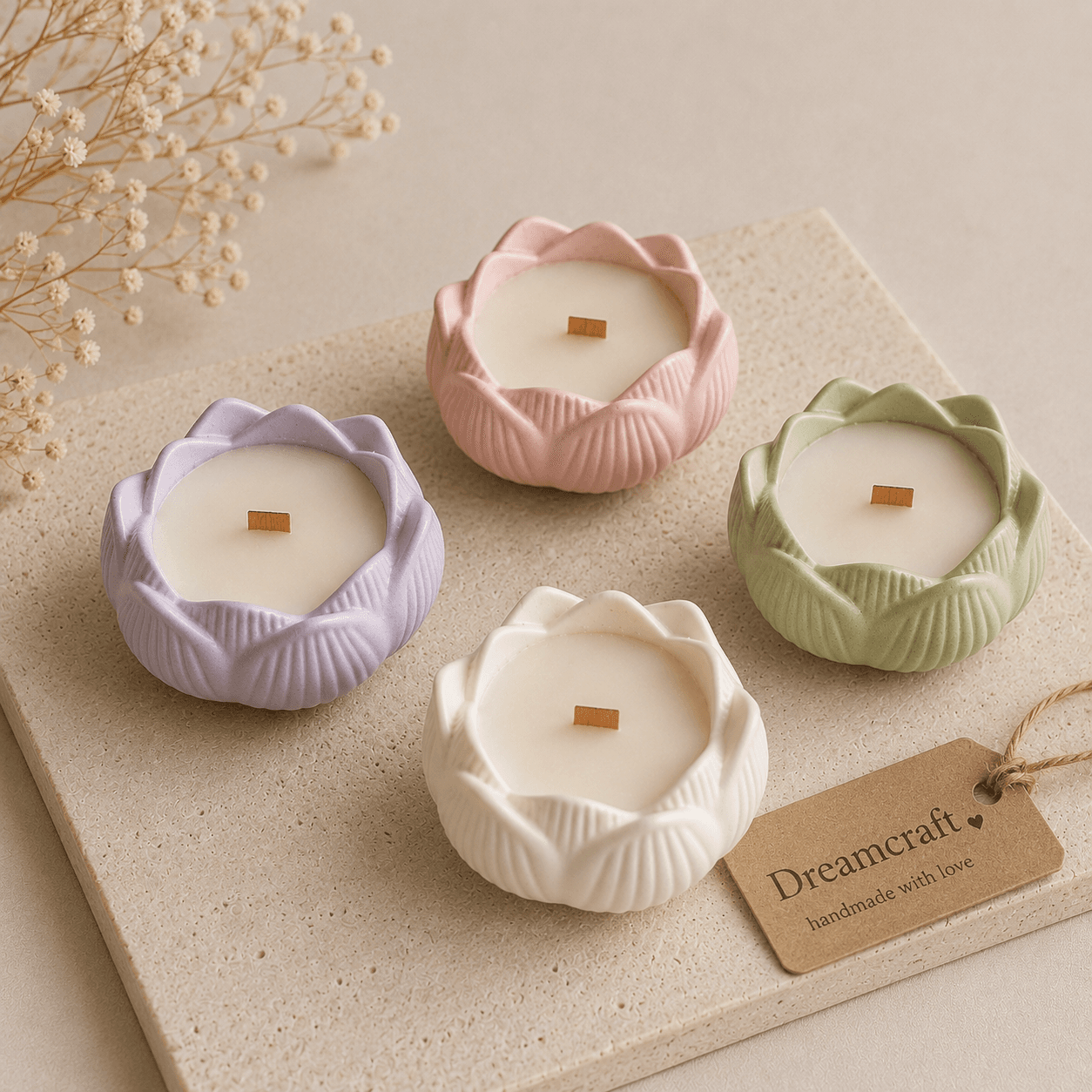 Lotus Jar candles — image 1 of 1