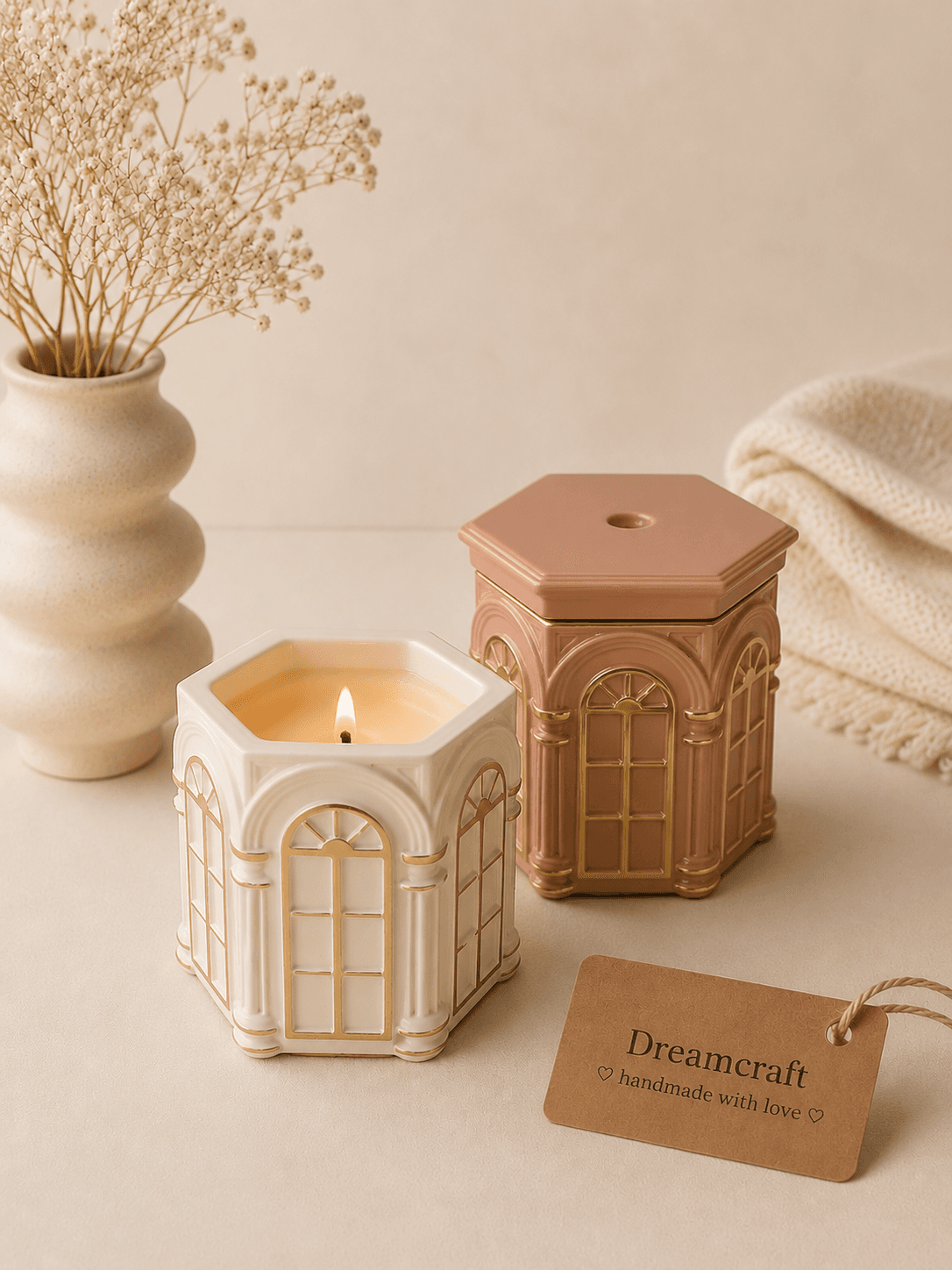 Vintage Jar candles — image 1 of 1