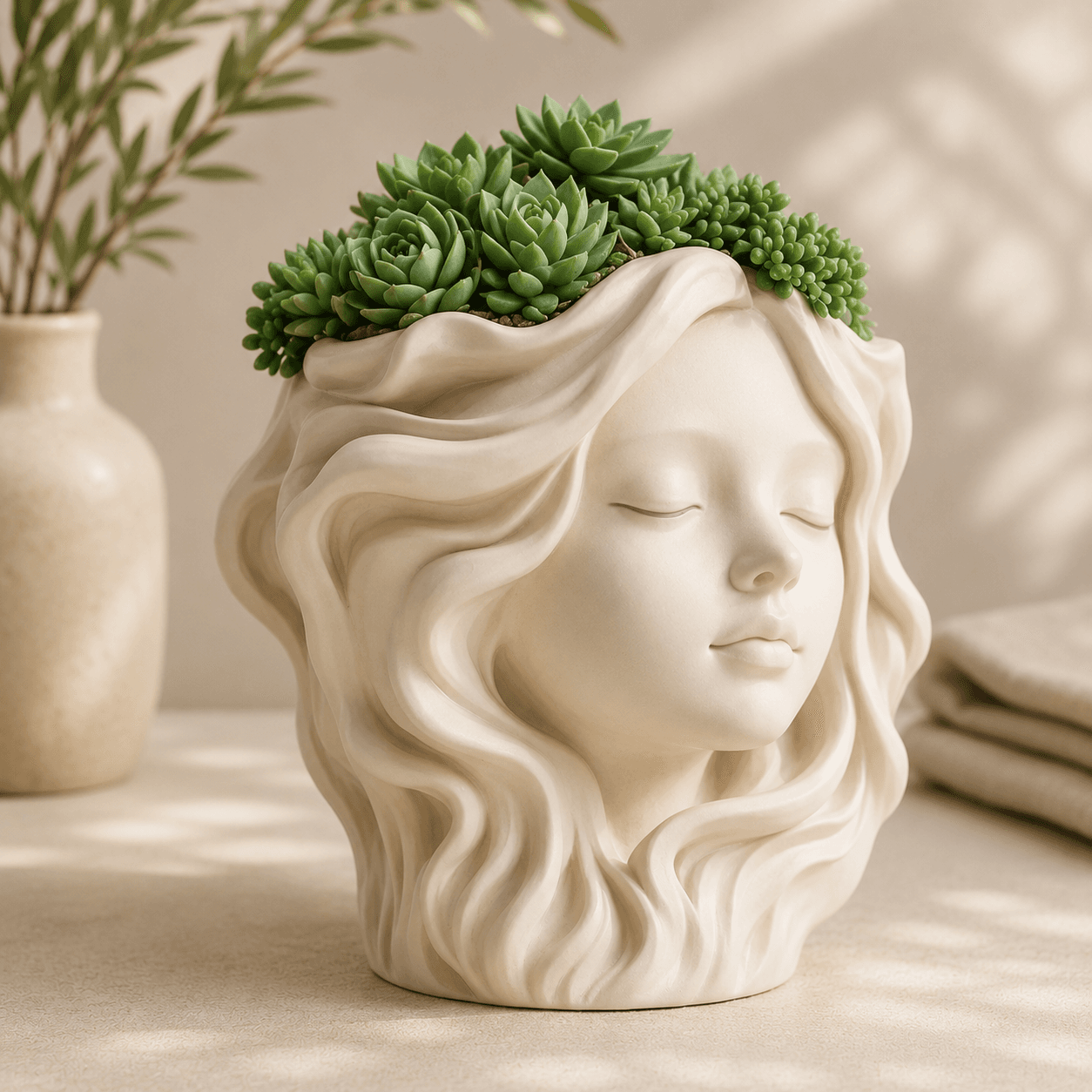 Long Hair Girl vase — image 1 of 1