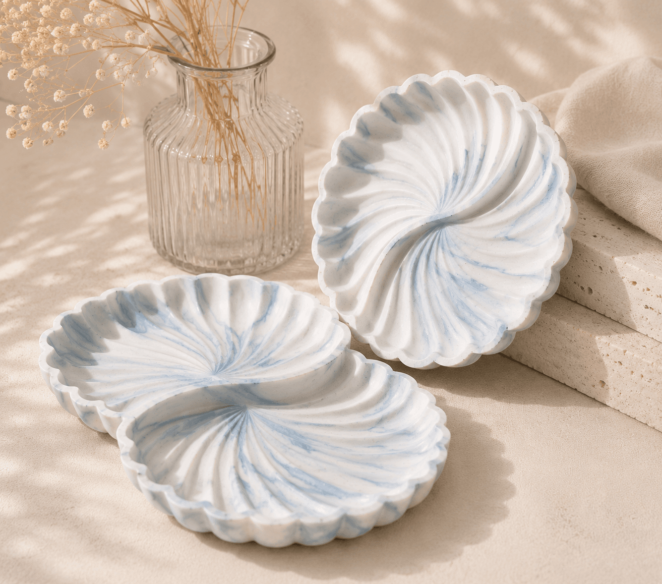 Mystic shell Trays